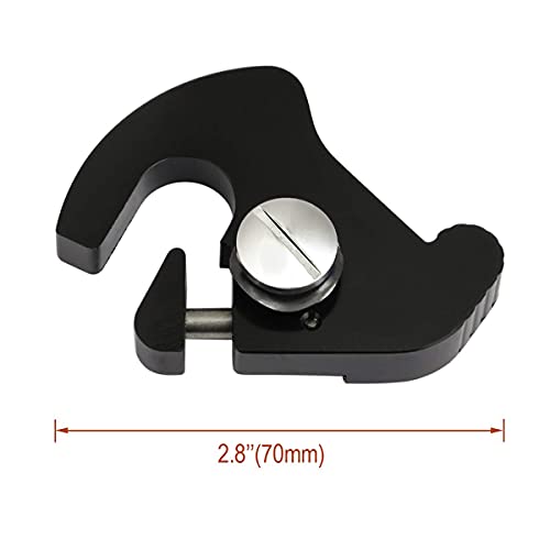 TCMI Detachable Rotary Mounting Sissy Bar Luggage Rack Latch Clips Kit Fits for Harley Davidson Sportster Touring Street Glide Road King Electra Glide 1986-2021 chrome#9 Latch Clips 7013128 - Image 5